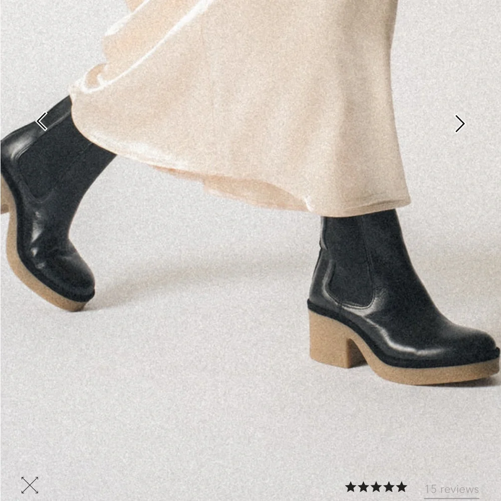 Anonymous Copenhagen - Black soft calf leather w/ gum platform sole - Picture 6 of 7